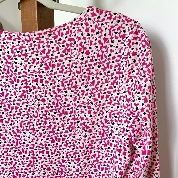 Diane Von Furstenberg Reina Dress in Sea Daisy Print - Picture 11 of 15